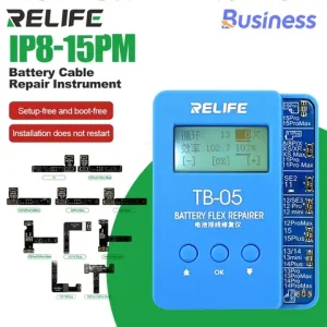 RELIFE TB 05 Battery Cable Repair Instrument Setup free and Boot free Adapt To Various Models for iPhone IP8G 15PM tools set kit Bangladesh (New)