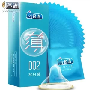 PERSONAGE 002 Ultra Thin 52mm Natural Latex Condomss Lubricated Smooth Long lasting for Men Adult Intimate sexx Product Bangladesh (New)