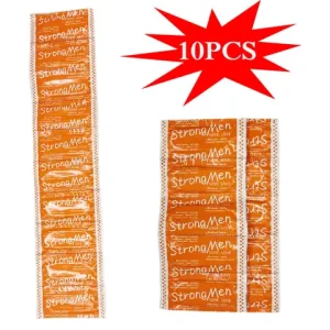 10PCS Large Oil Condom for Man sexx Delay Ejaculation Peniss Cock Extender Safe Contraception sexx Tools Intimate Goods Bangladesh (New)