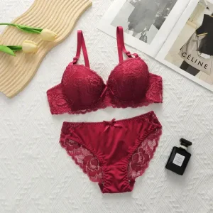 2 piece sexxy Multi color Lingerie Set For Women s Gathering Push Up Underwear For Women s Flower Underwear Set A2155 Bangladesh (New)