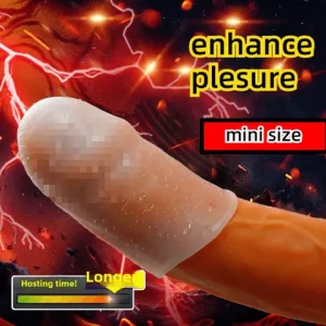6 5cm Mini Glans Peniss Sleeve sexx Toys for Men Masturbation Soft Stick Glans Exercise Peniss Enlarger Delay Time Adult Toys Bangladesh (New)