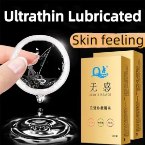 12pcs Super Thin Condomss Large Lubricated sexx Toys Ultrathin Skin Feeling sexx Accessories Zero Distance Peniss Sleeves Cock Cover Bangladesh (New)