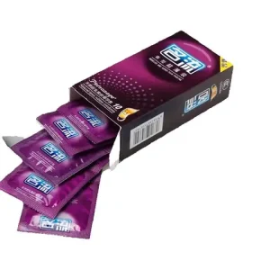 10 Pcs Super Thin Condomss for Men Lubricated Threaded G Spot Natural Rubber Comdoms sexx Toys Products For Men Adult supplies Bangladesh (New)