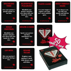 50PCS Couple sexx Funny Game Card Truth or Dare Game Cards Heat Up Relationships for Adult Lovers Sweet Interactive sexx Products Bangladesh (New)
