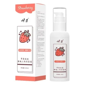 Strawberry Flavoured Water Based Personal Lubricant Lickable Oral Friendly pH Balanced Non Sticky No Spermicides 100ml Bangladesh (New)