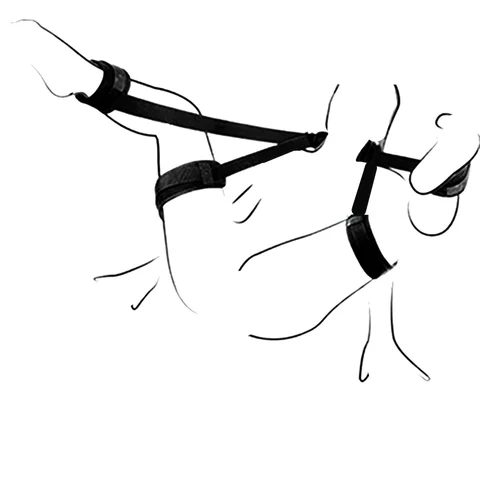 Bdsm Bondage Set Restraint Erotica Binding sexx Forced Split Leg Straps Neck Wrist SM sexx Toys for Woman Couples Product Bangladesh (New)