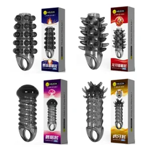 Peniss Enlargement Sleeve Peniss Extender Erection Cock Ring Delay Ejaculation sexx Toys for Men Adult sexx Game Dick sexx Tools Bangladesh (New)