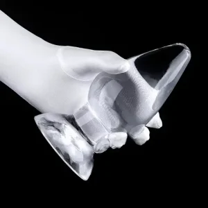 3 Sizes TPE Transparent Butt Plug SML Backyard Anal Beads Anal Dilation Trainer sexx Toy for Women Man Big Mac Anus Toys Bangladesh (New)