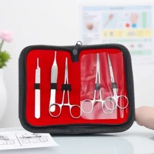 17Pcs/set Skin Suture Kit Surgical Skin Operate Suture Teaching Equipment MedicalStudents Surgical Suture Practice Training Kit Bangladesh (New)