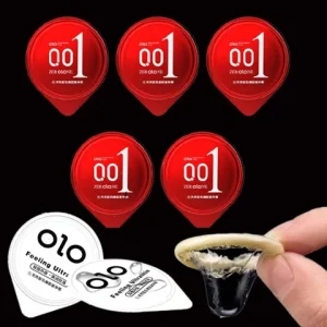 OLO Ultra Thin Condomss for Men No Box Sensitive Condom Hyaluronic Acid Safe Peniss Sleeves Contraception Cock sexx Toys Adult 18 Bangladesh (New)