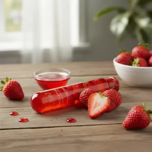 Strawberry Flavored Personal Lubricant 100ml Water Based Long Lasting Smooth Sensual Enhancer for Couples Intimacy Experience Bangladesh (New)