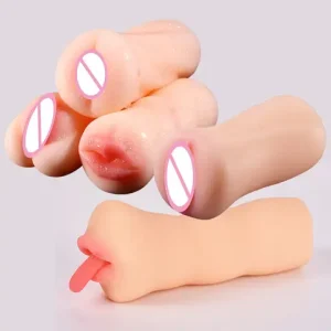 sexx Real Vagina Pussyy Male Masturbator Mouth Oral Licking Anal Ass Masturbation Cup Adult Games Erotic Products sexx Toys for Men Bangladesh (New)