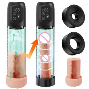 Electric Peniss Enlargement Vacuum Pump Male Peniss pump Erection straightener man sexx toy adult masturbator enlargement devices Bangladesh (New)