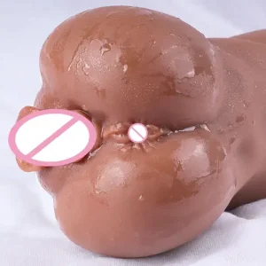 3D Real Vagina Artificial Vaginal Anus Masturbator 2 in 1 Male Masturbation Deep Throat Sucking Peniss Anal sexx Toys For Men Bangladesh (New)