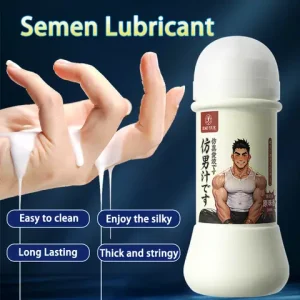 Long Lasting Semen Like Lubricant – Thick Creamy Water Based Formula for Women Based Lube For sexx Anal Lube Men Couples Bangladesh (New)