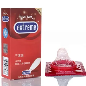 12pcs Threaded Ultra Thin Condom sexx Toys Latex Passion Cock Cover Peniss Sleeves Lasting G spot Adult Condomss Fama sexx Products Bangladesh (New)