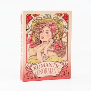 Romantic Lenormand Oracle Cards 37 Pcs Deck 10 2x7 2cm English Vision Art Nouveau Floral Motifs for Party Board Playing Games Bangladesh (New)