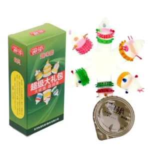 Condomss with spikes for man mustache delay ejaculation G spot Stimulation Peniss Sleeve Ribbed Dotted Condom orgasm for adults 18 Bangladesh (New)