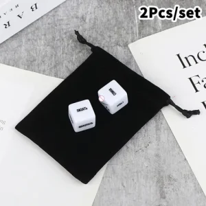 2Pcs/set Adult Couple sexx Dice Game Toys Male And Female Flirting Dice And Adult Bedroom Gifts Bangladesh (New)